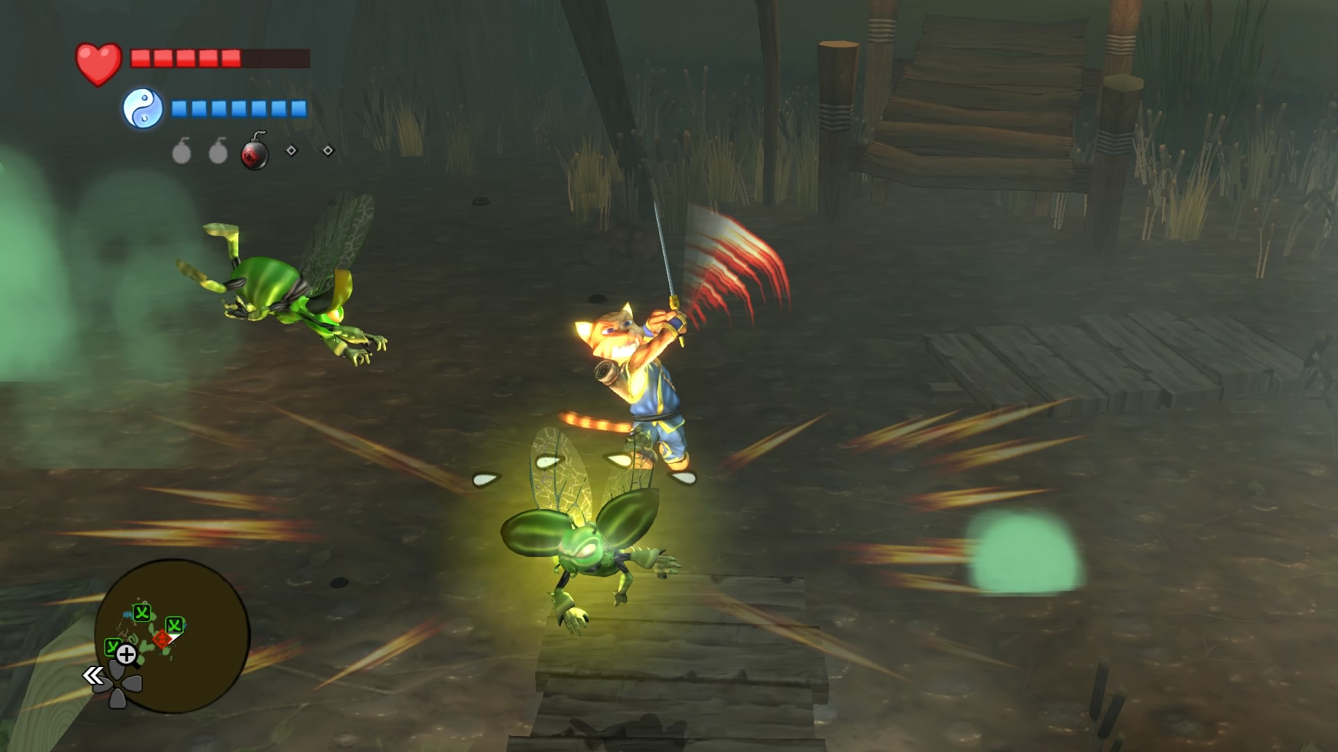 Legend of Kay Anniversary Screenshots