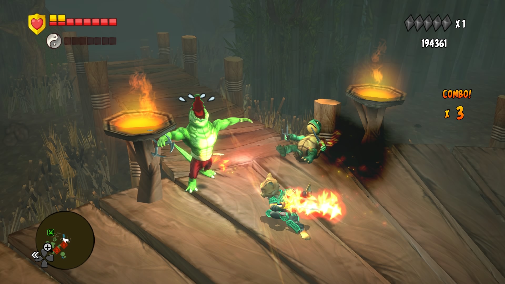 Legend of Kay Anniversary Screenshots