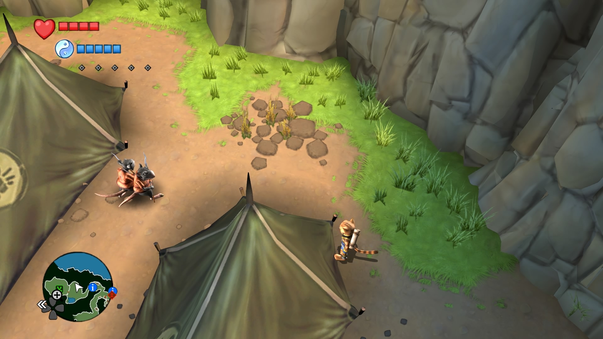 Legend of Kay Anniversary Screenshots