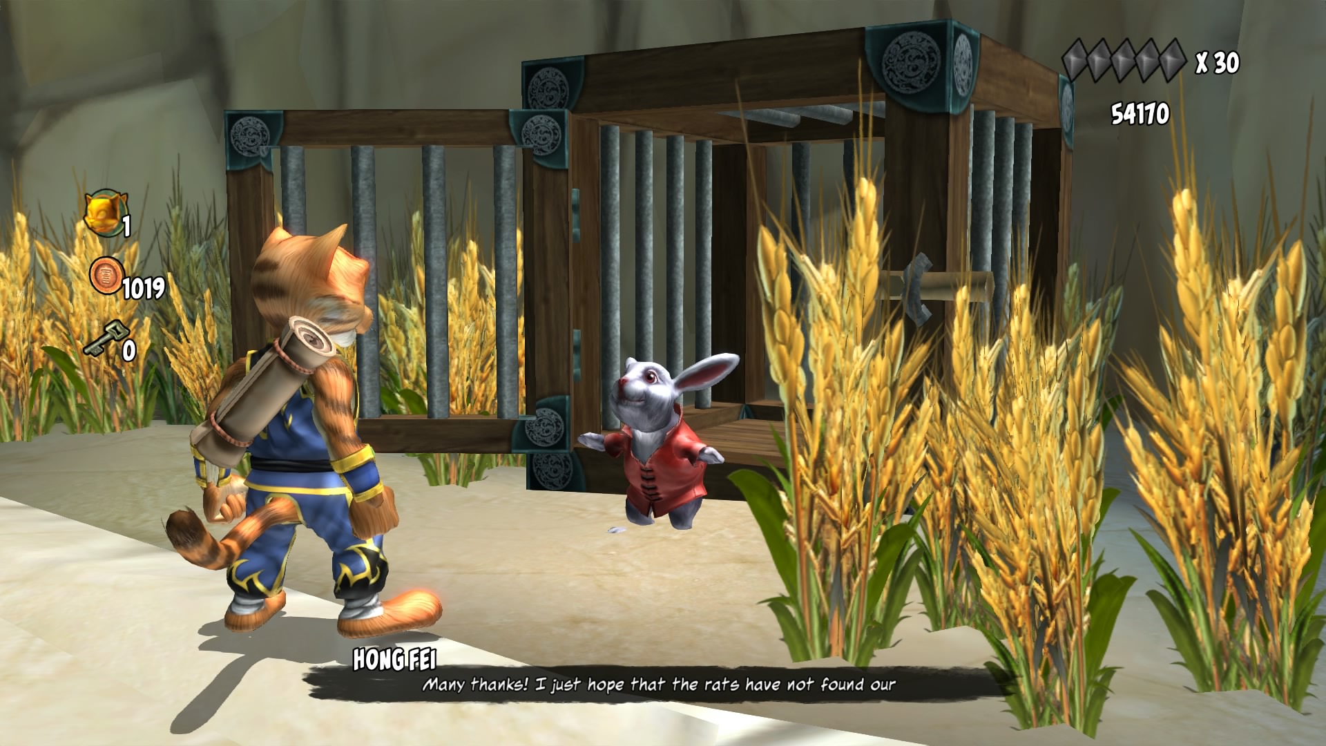 Legend of Kay Anniversary Screenshots