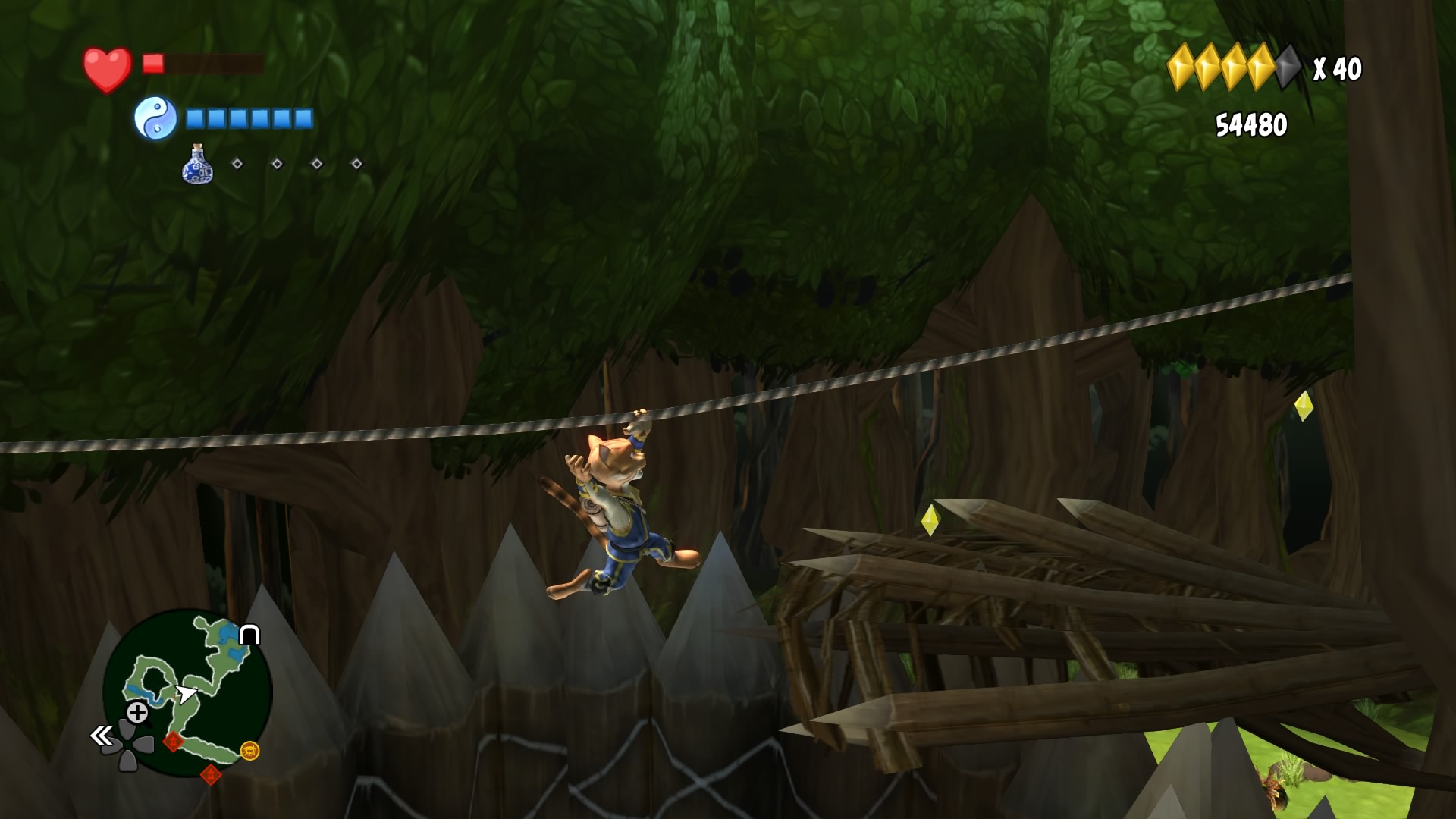 Legend of Kay Anniversary Screenshots