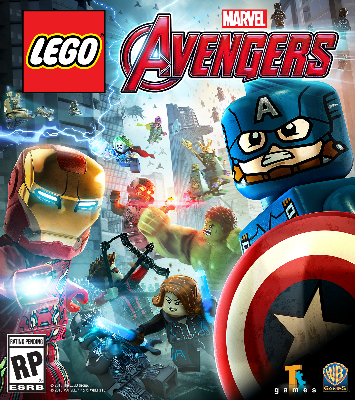 Lego Marvels Avengers Review Screen Key Art