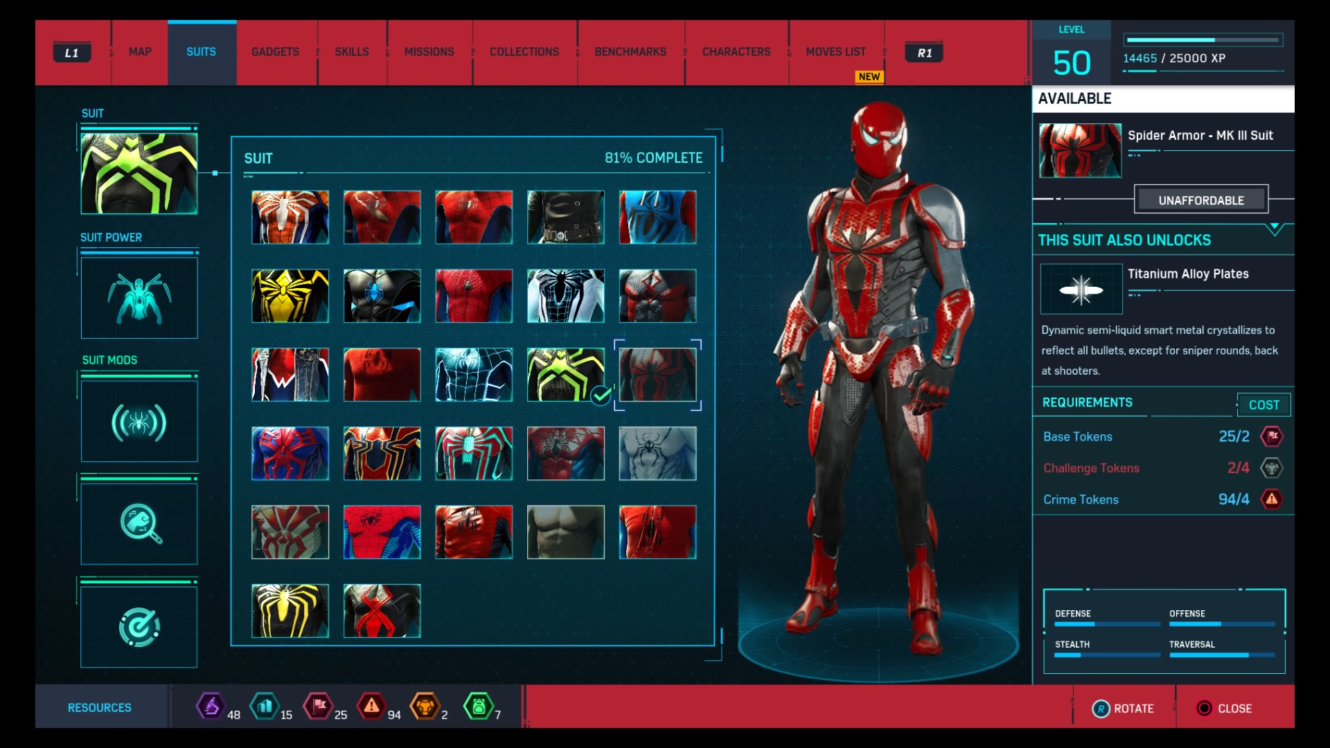 #25 Spider Armor - MK III Suit