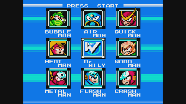 Mega Man Legacy Collection Display (Full)