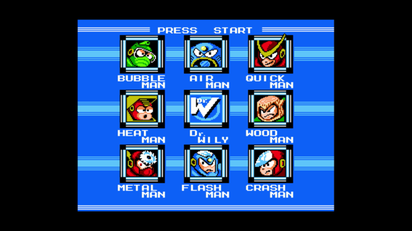 Mega Man Legacy Collection Display (Original)