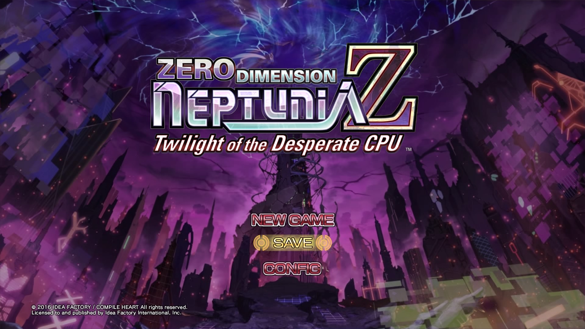 First chapter is a new game. No, really.