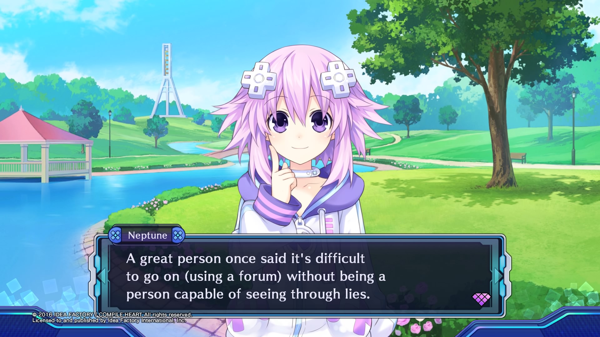 So wise. Neptune is so forum-wise.