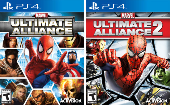 Marvel Ultimate Alliance 1 and 2 $11.99 each
