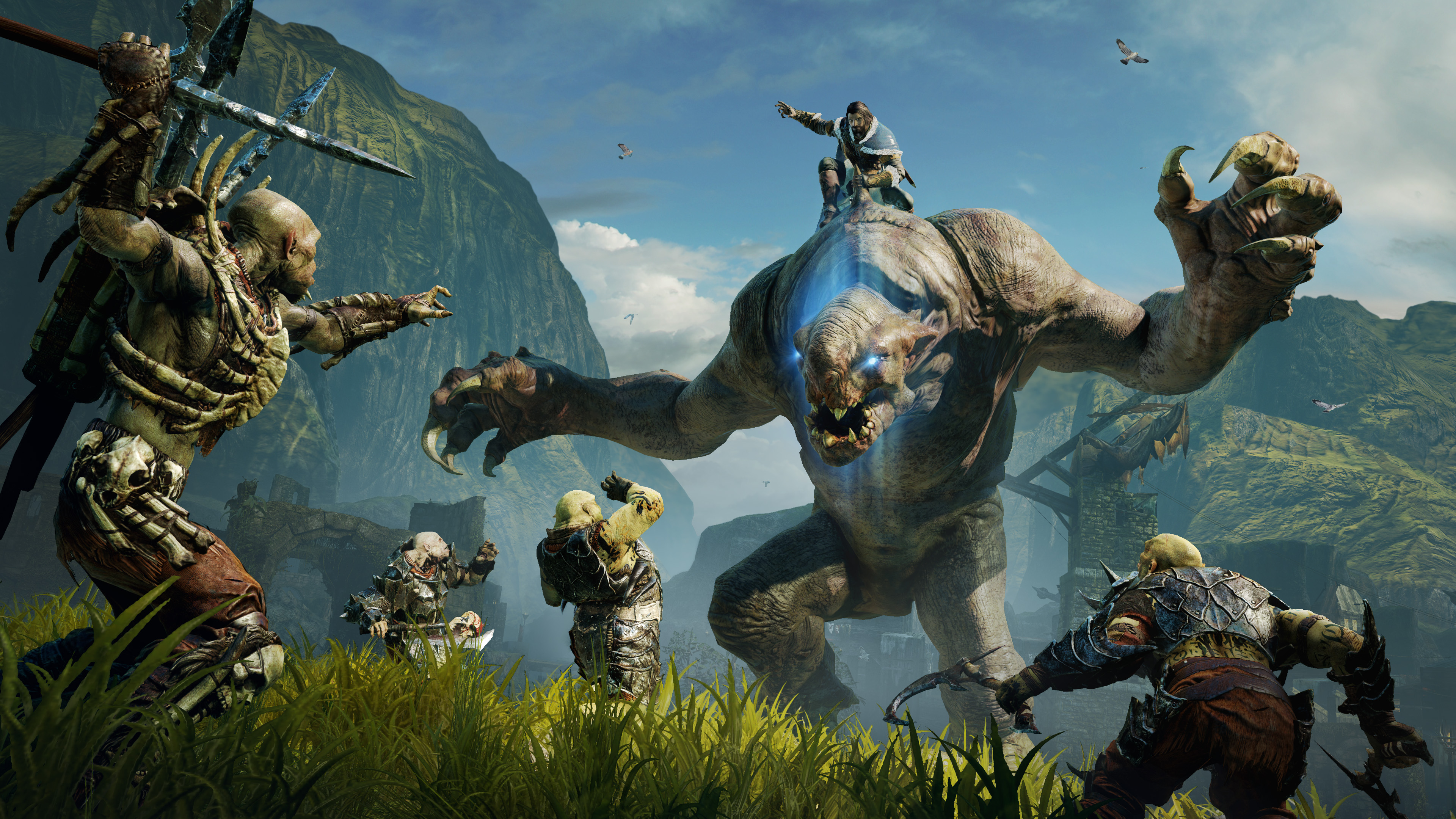 Middle Earth Shadow of Mordor Graug Attack