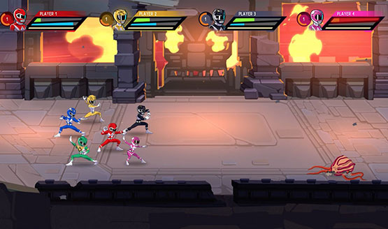 Mighty Morphin Power Rangers: Mega Battle Screenshot Gallery #1