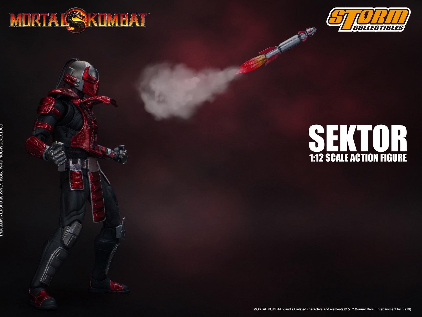 Mortal Kombat's Sektor Storm Collectibles Figure