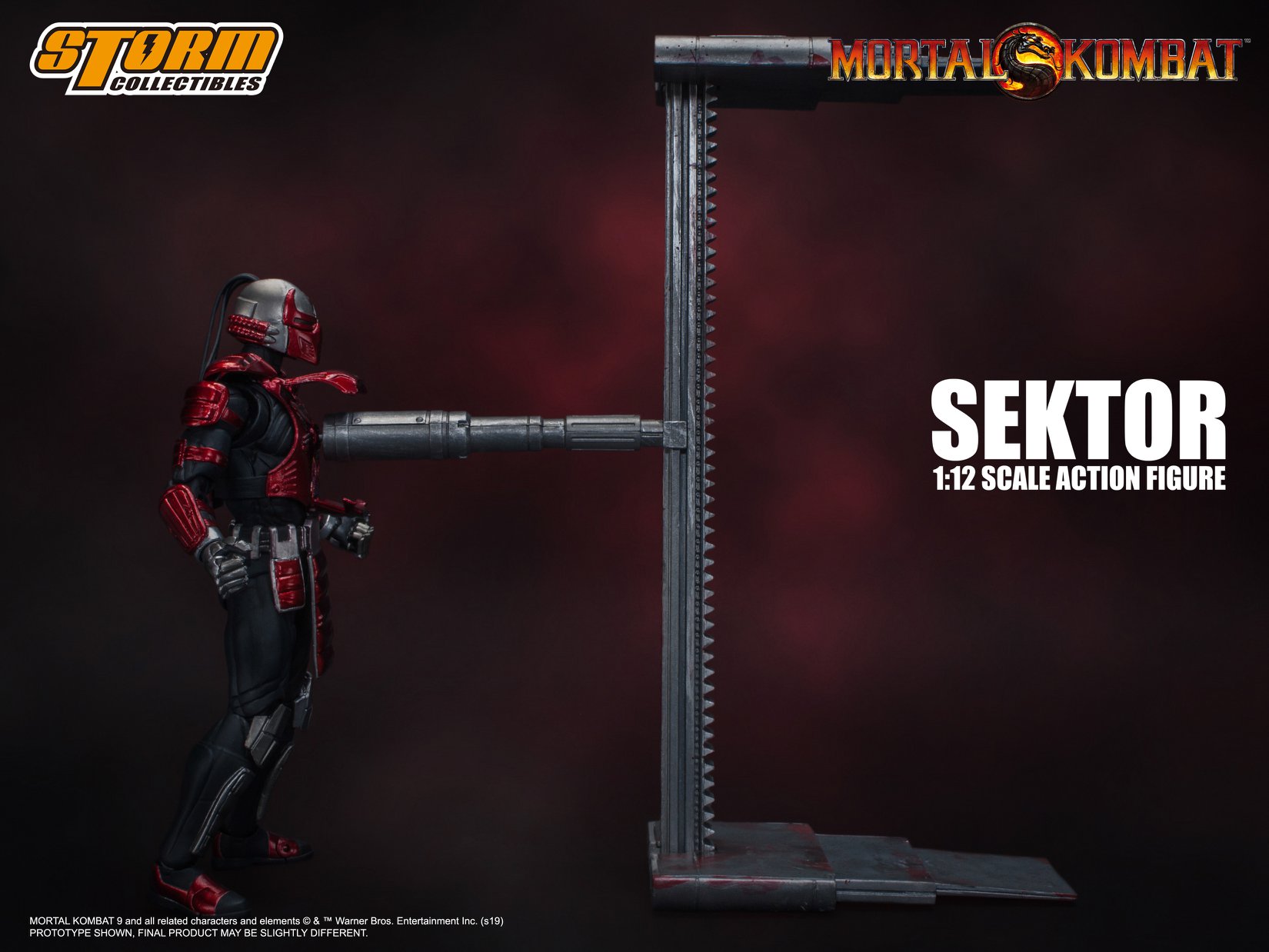 Storm Collectibles Unveils Mortal Kombat Sektor Action Figure