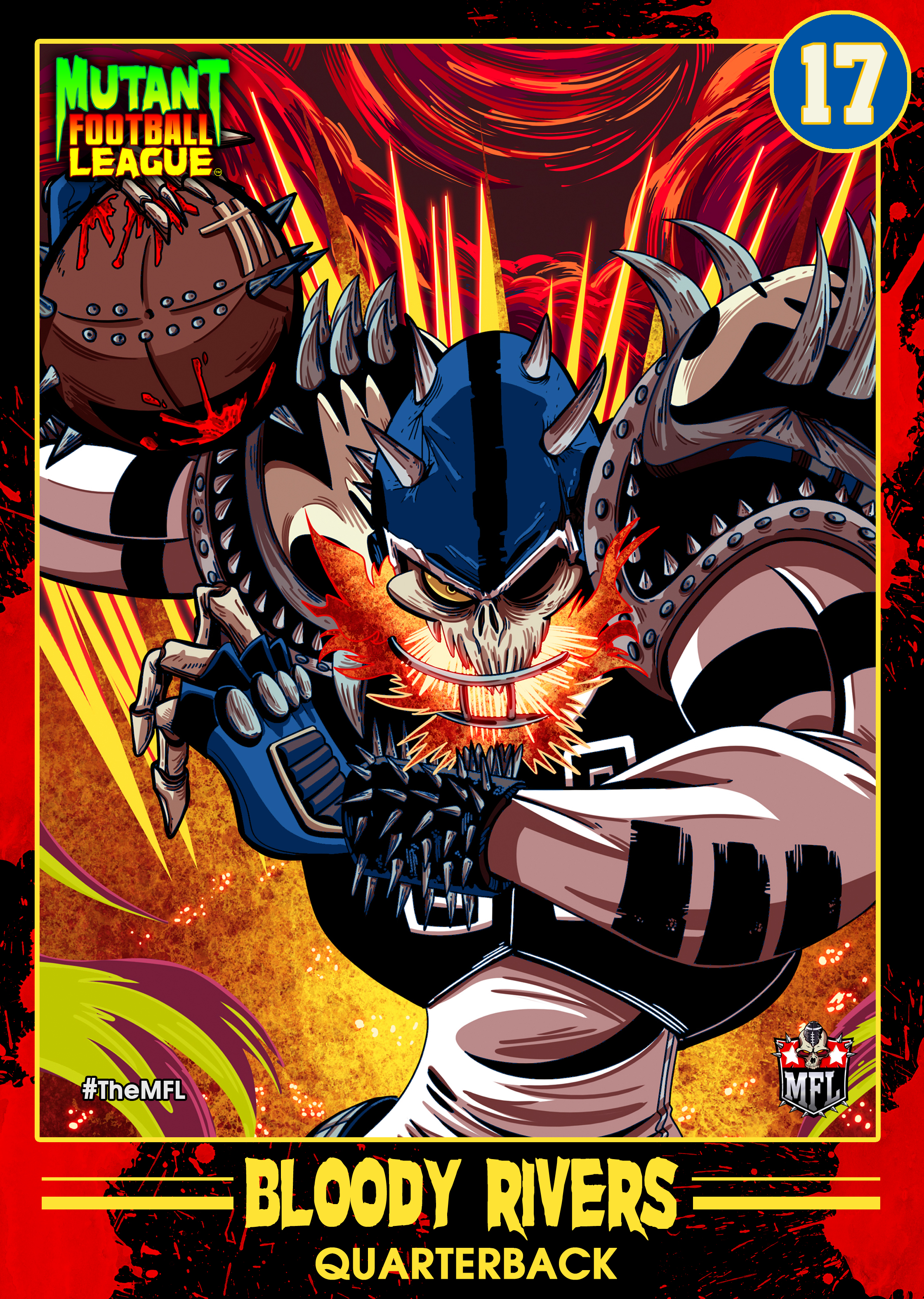 Mutant Football League Player Cards