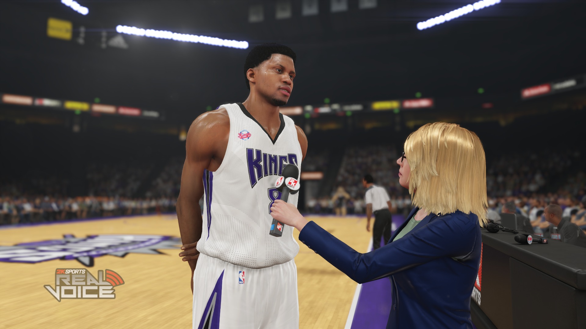 NBA 2K15 Sideline Interviews with real player's voices