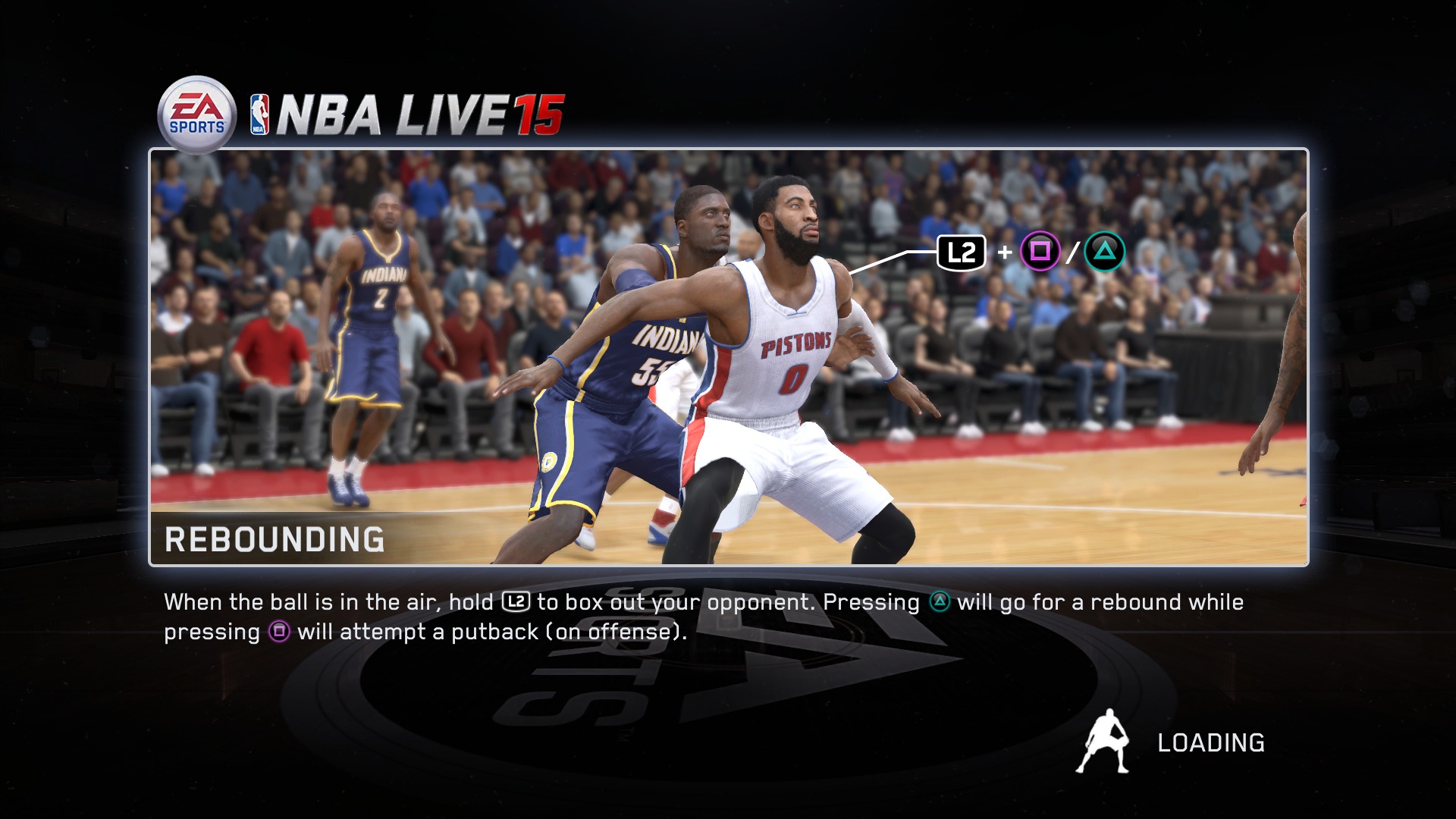 NBA LIVE 15 Rebounding