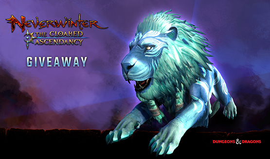 Neverwinter Azureous Lion Mount Giveaway Page 1