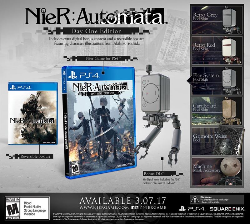 NieR Automata Will Have Multiple Endings, “55 to 60 Hours” For  Completionists