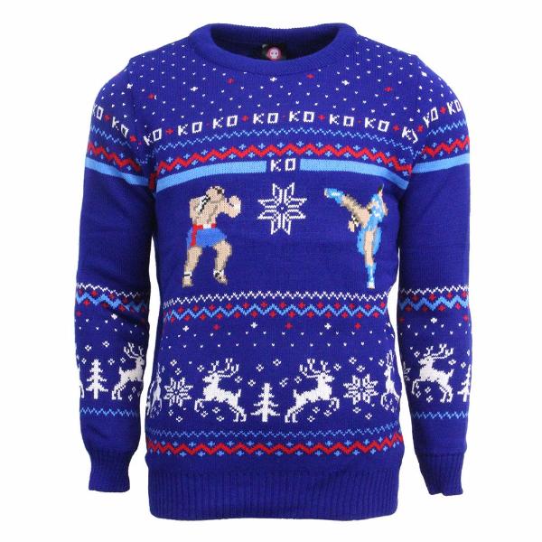 Street Fighter Christmas Sweater