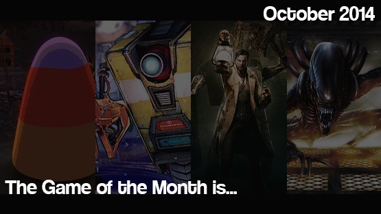 The October 2014 Game of the Month is...