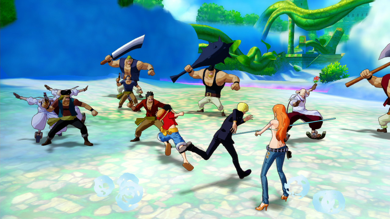 One Piece Unlimited World Red Ps3 Battle1