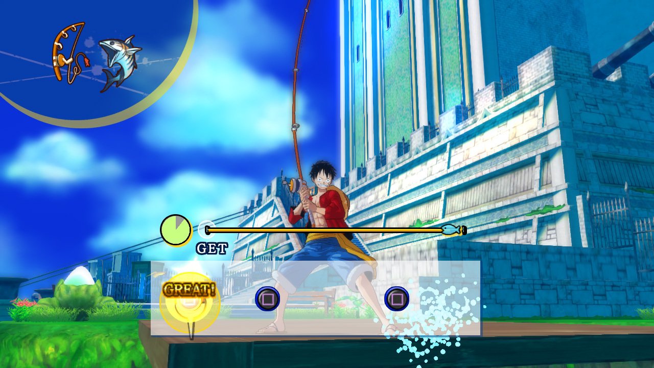 One Piece Unlimited World Red Ps3 Fishing