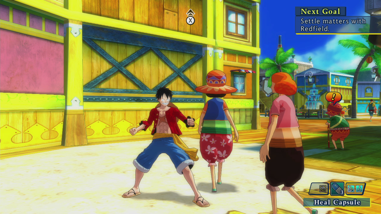 One Piece Unlimited World Red Ps3 Town Travel