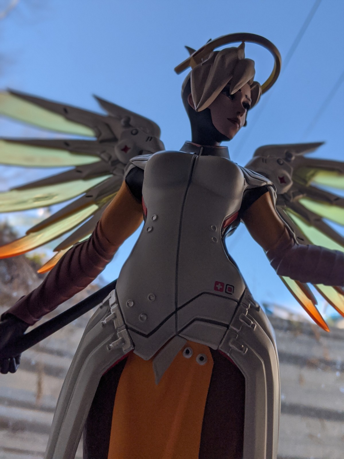 Overwatch Mercy Premium Statue