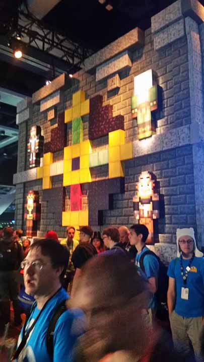 Minecraft Booth