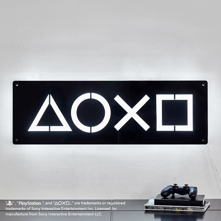 PBteen PlayStation Collection Icon Wall Light
