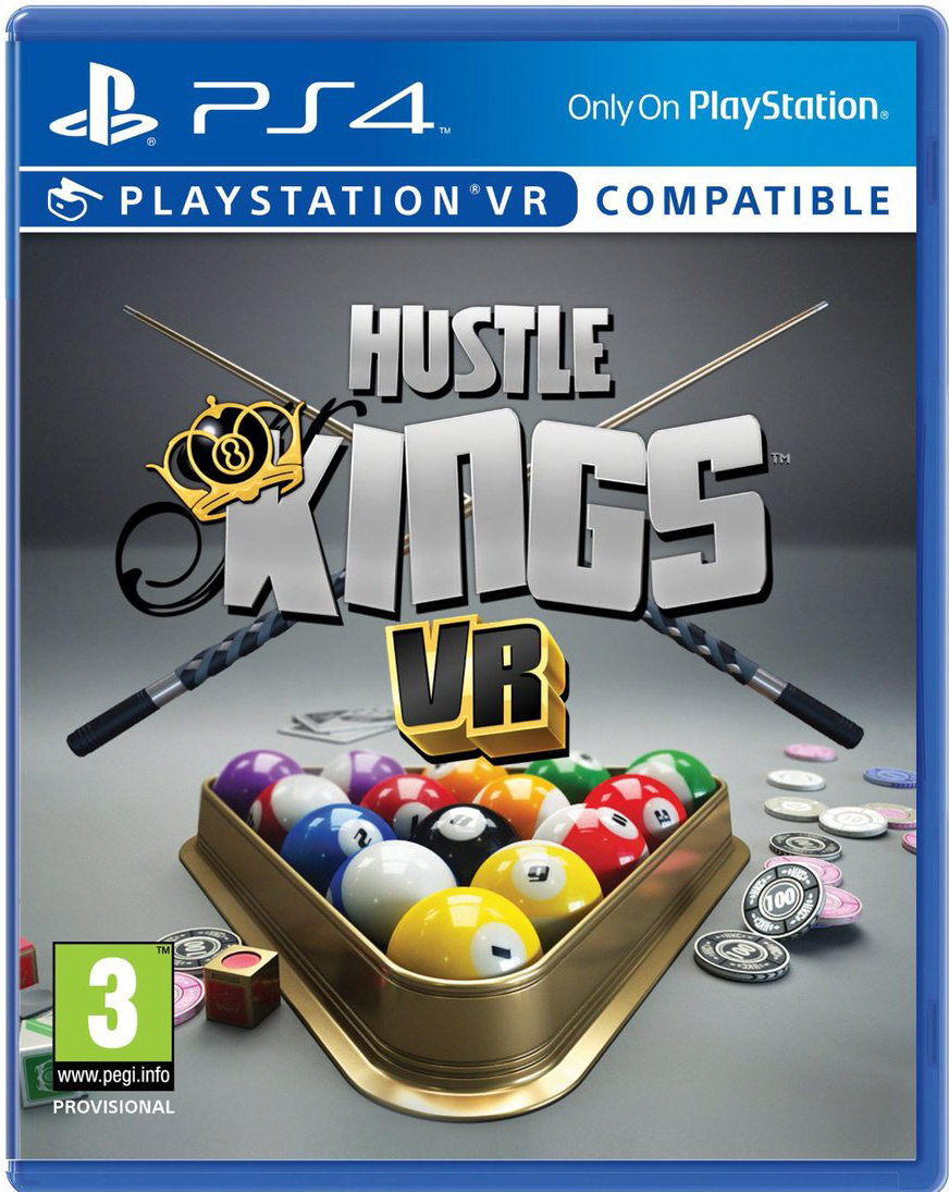 PlayStation VR Box Art Hustle Kings VR