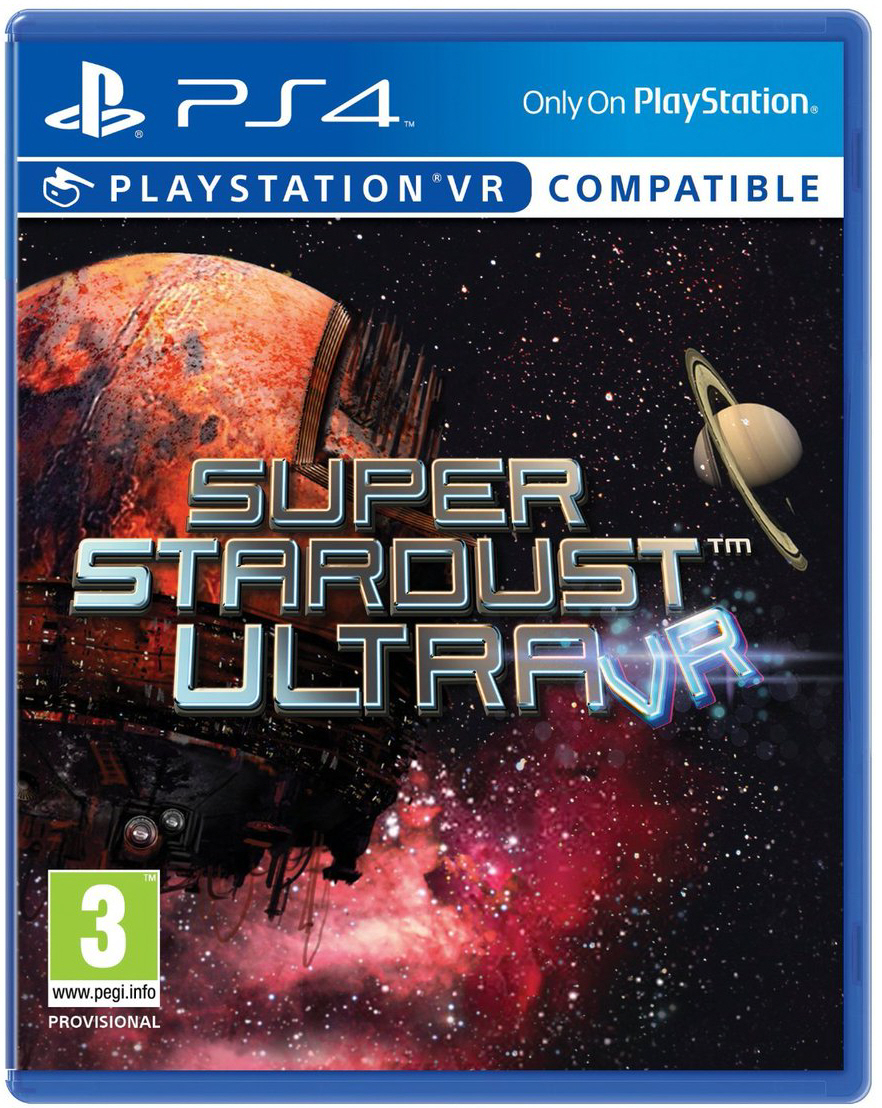 PlayStation VR Box Art Super Stardust Ultra VR