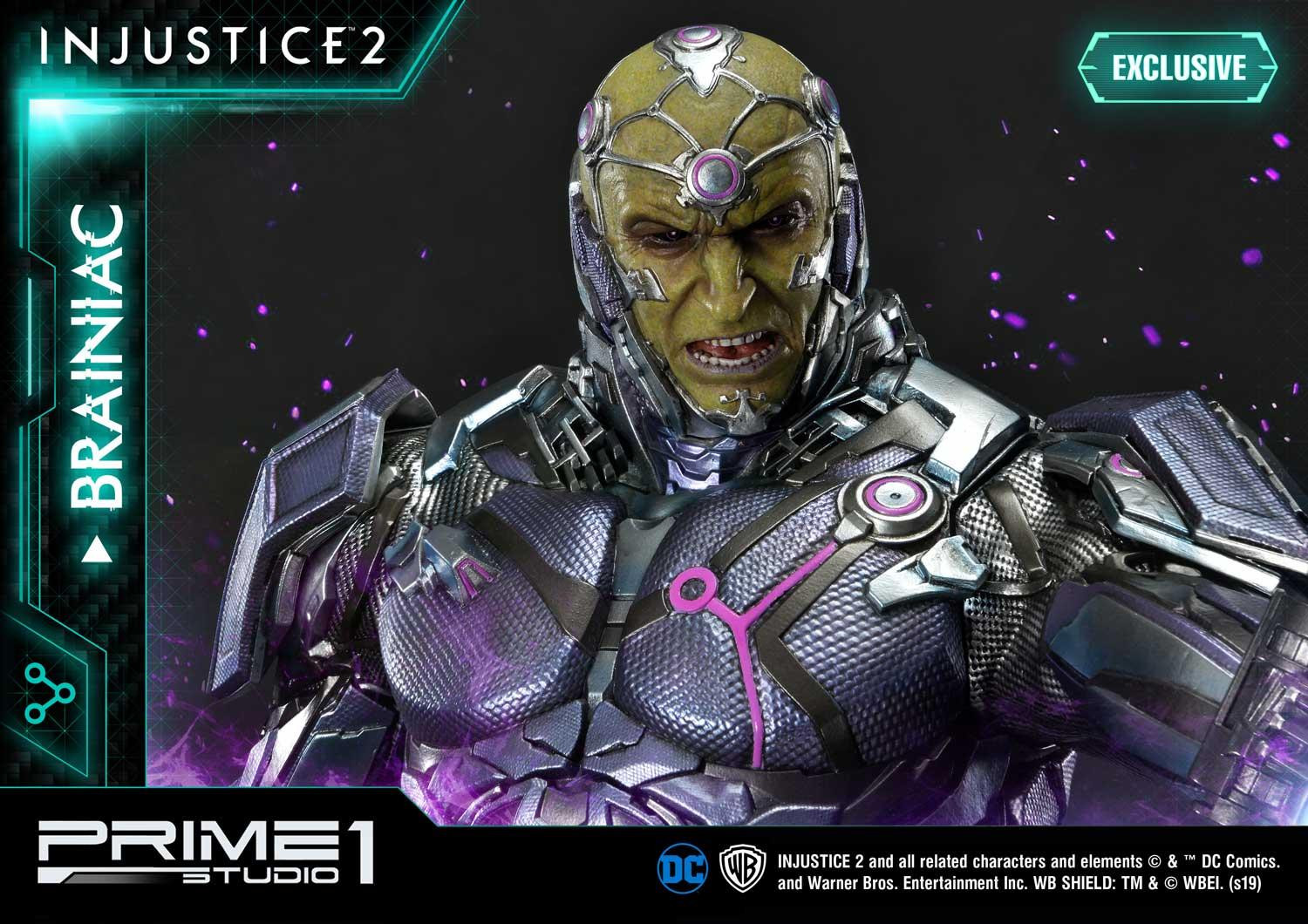 Prime 1 Studio's Injustice 2 Brainiac Statue