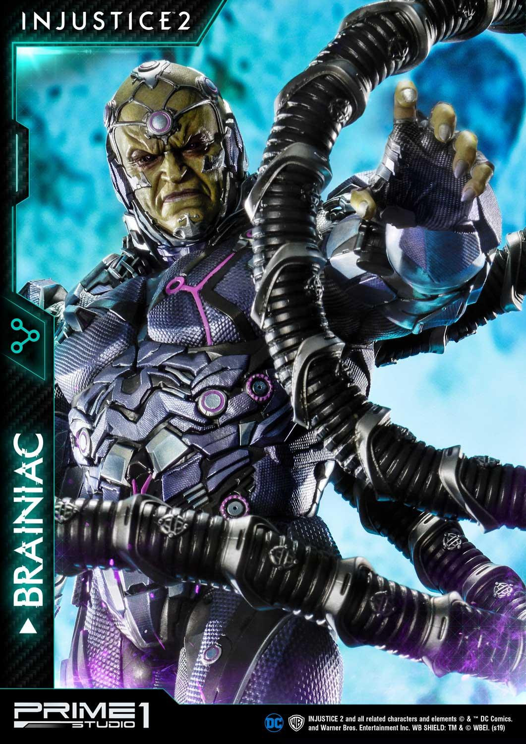 Prime 1 Studio's Injustice 2 Brainiac Statue