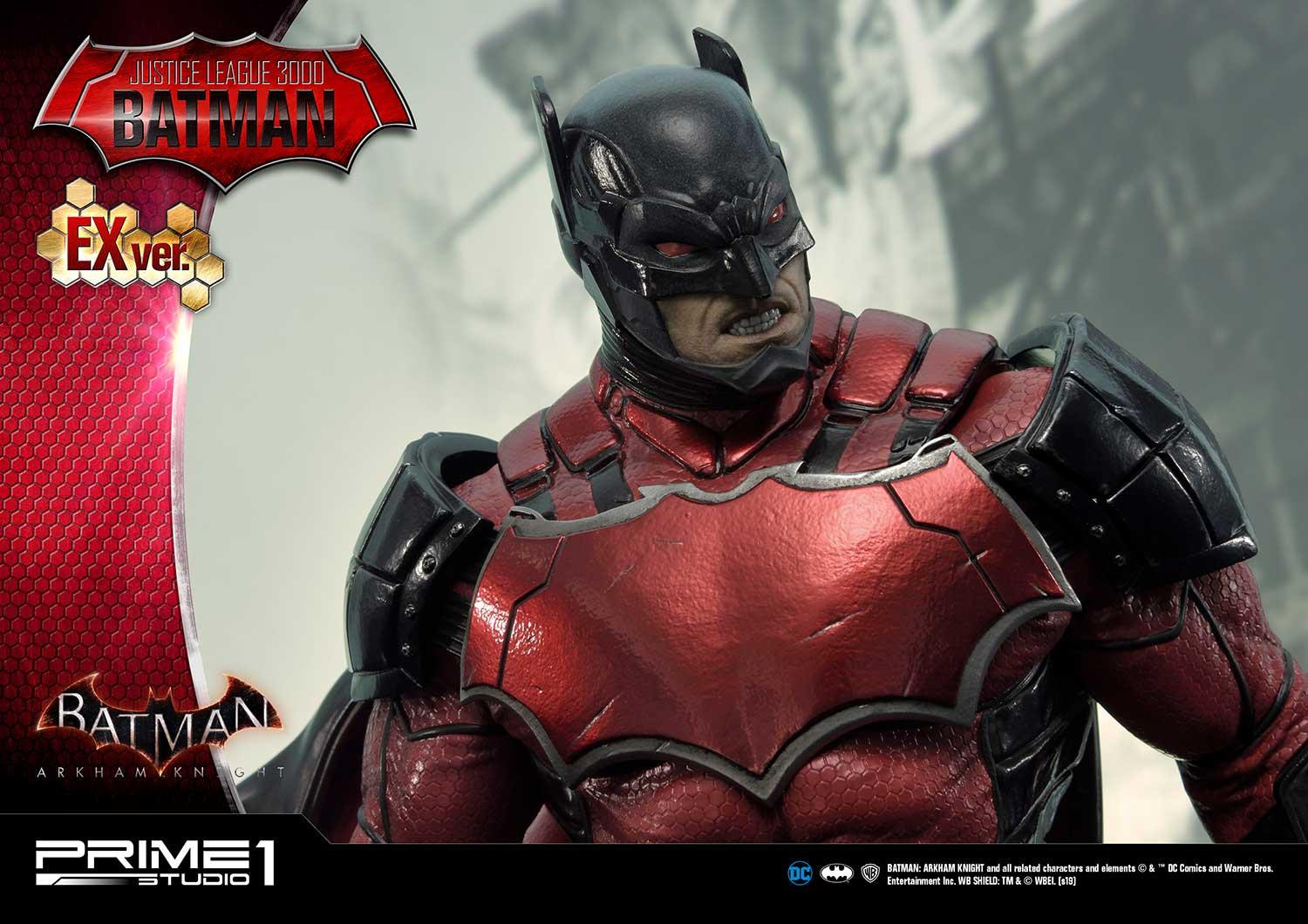 Justice League 3000 Batman from Arkham Knight Gets Awesome Statue