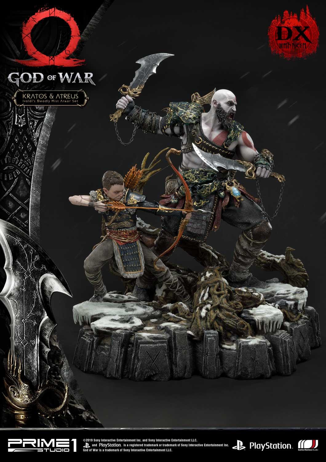 Prime 1 Studio's Kratos and Atreus Statue