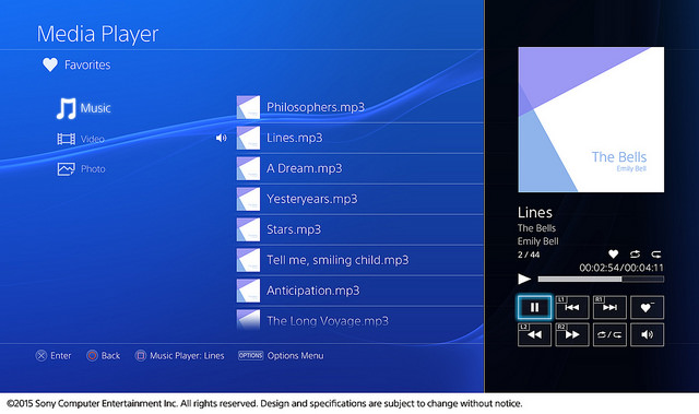 PS4 Media Player