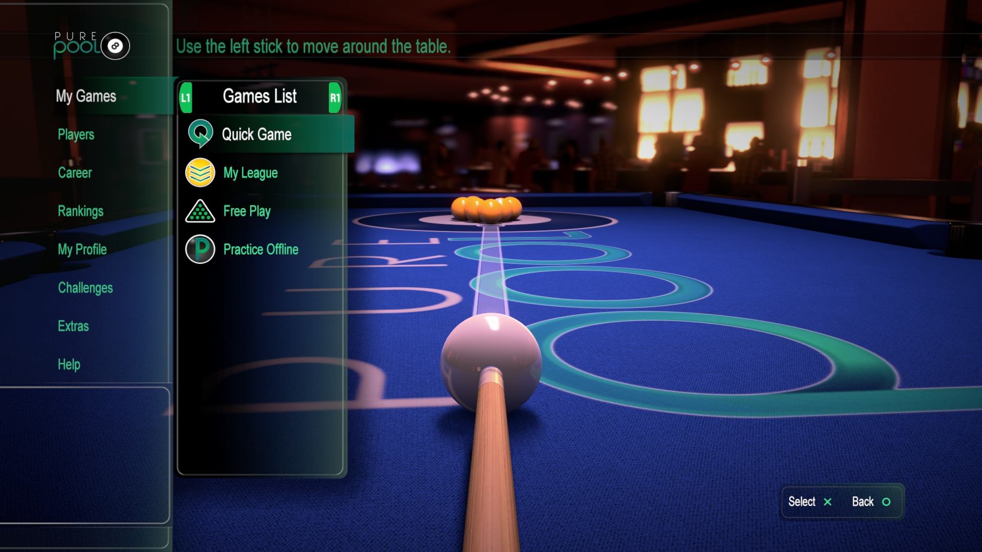 Pure Pool Game Types