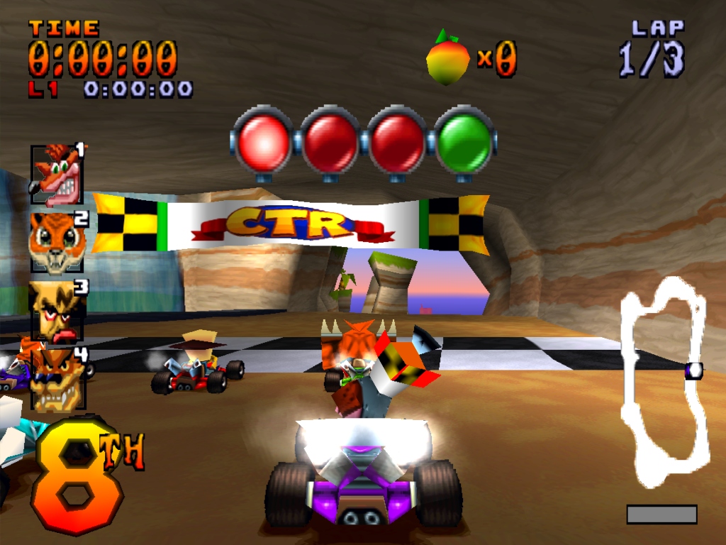 1. Crash Team Racing