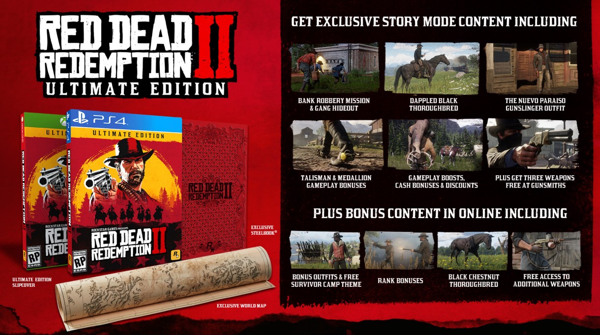 Albagame - 🔴⚫RED DEAD REDEMPTION 2 COMING TO PC NOVEMBER 5TH PRE-PURCHASE  VIA THE ROCKSTAR GAMES LAUNCHER STARTING OCTOBER 9TH FOR FREE CLASSIC  TITLES, PREMIUM EDITION UPGRADES AND MORE⚫🔴