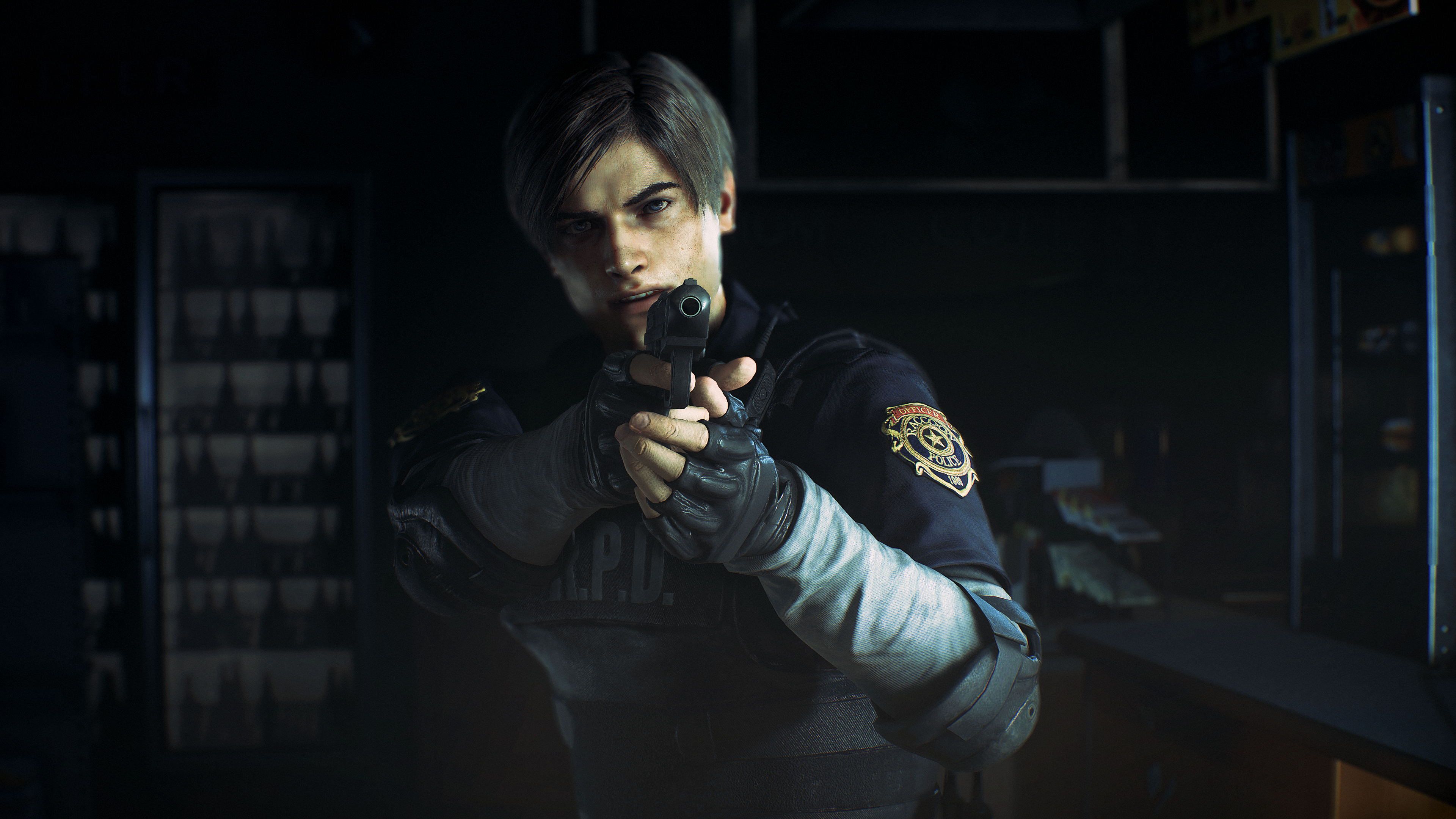 Leon S. Kennedy Ada Wong Resident Evil 2 8K Wallpaper #7