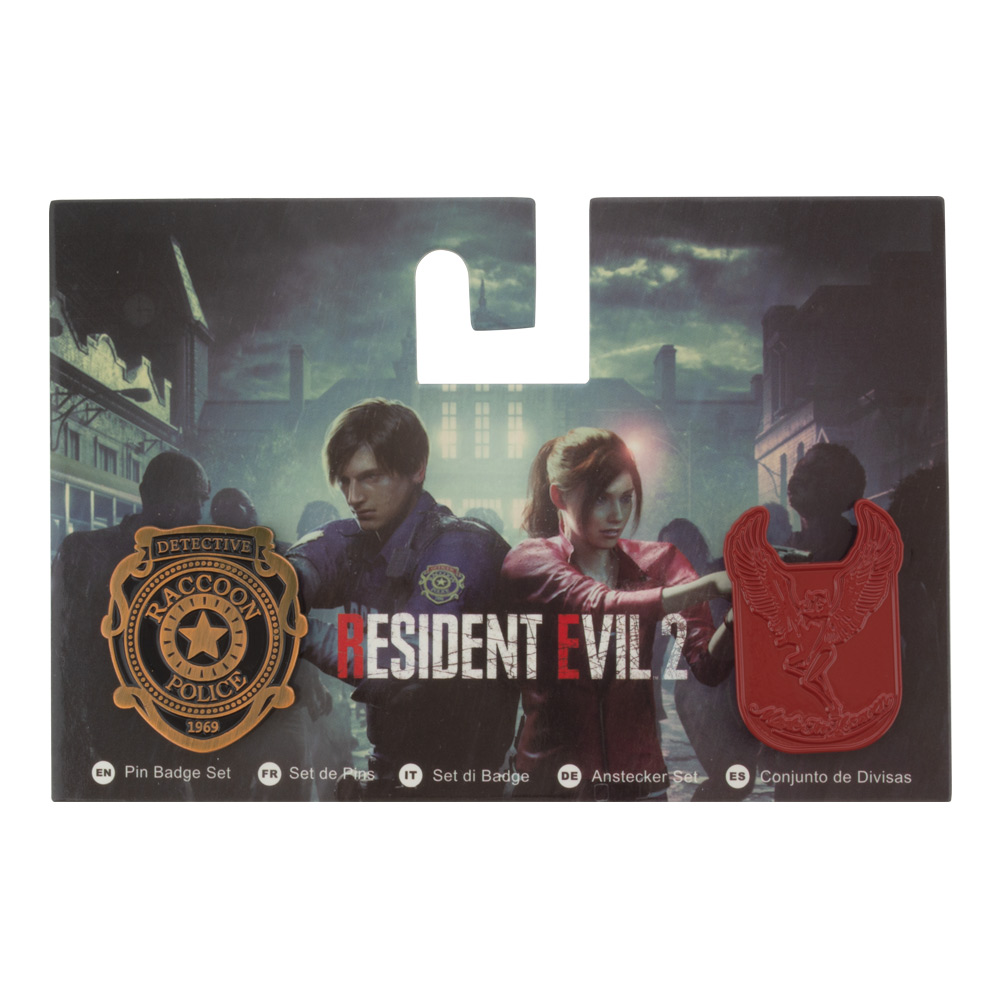 Resident Evil 2 Pin Badge Set