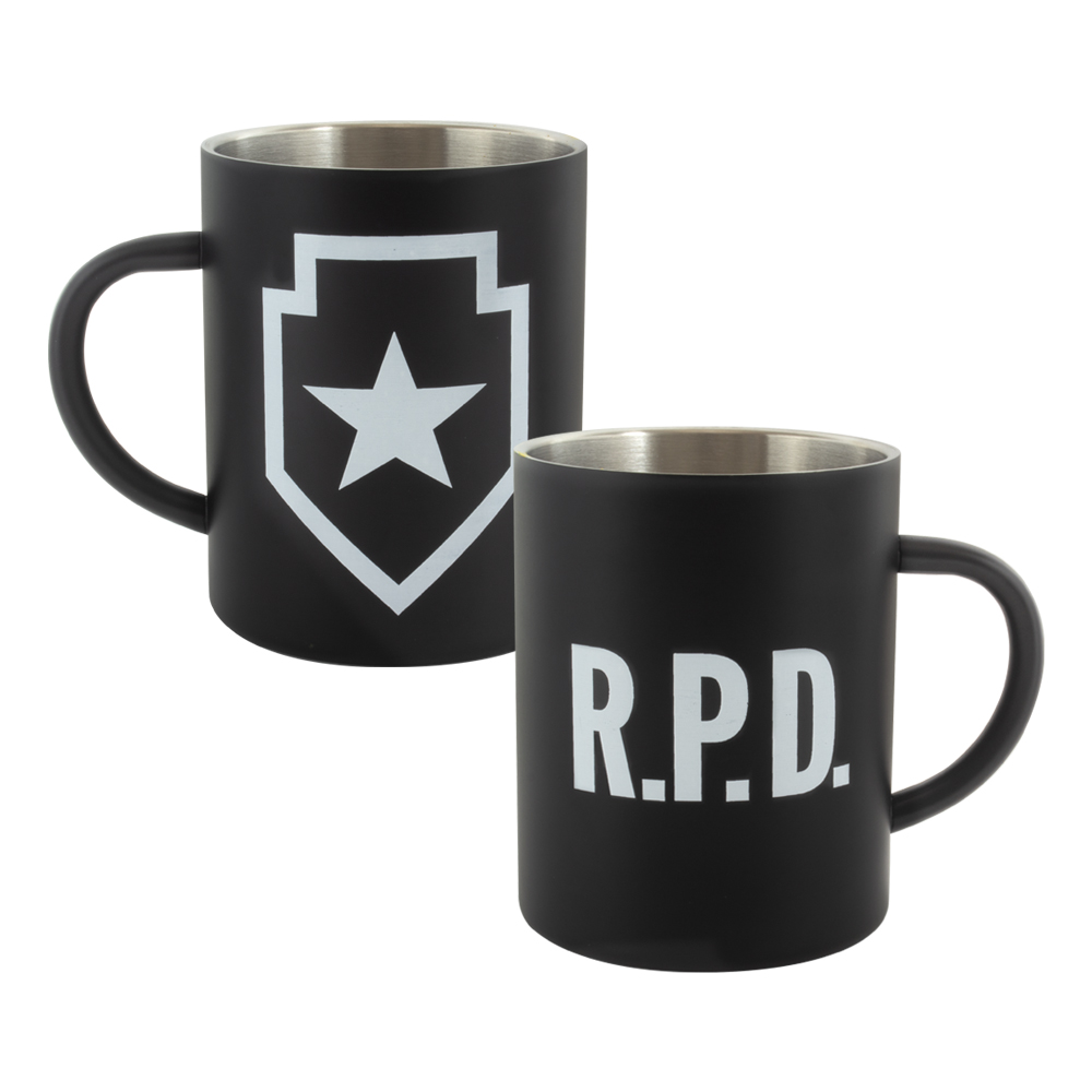Resident Evil 2 R.P.D. Steel Mug