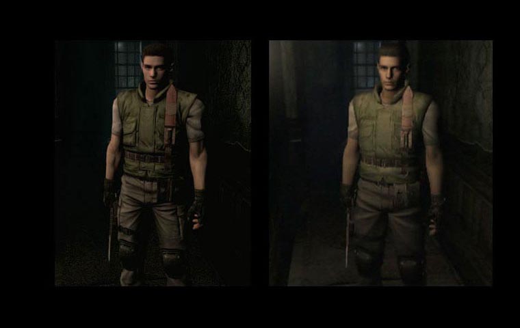 Resident Evil Remastered Comparison