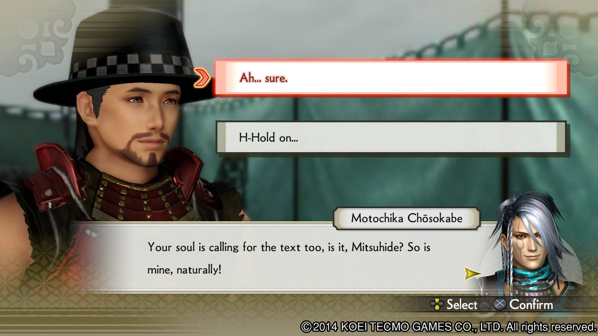 Samurai Warriors 4 Character Creator The Hat Might Be Out of Place