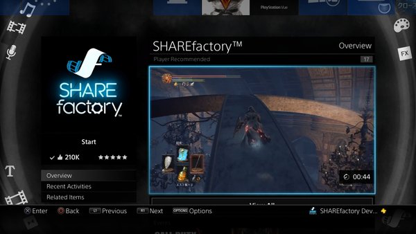 SHAREfactory Live Tiles