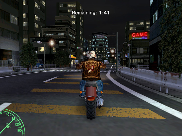 Shenmue I and II Motorbike Screenshot