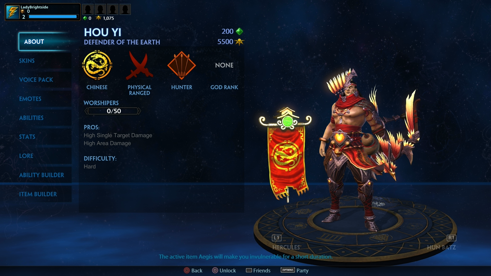 SMITE - List of Gods