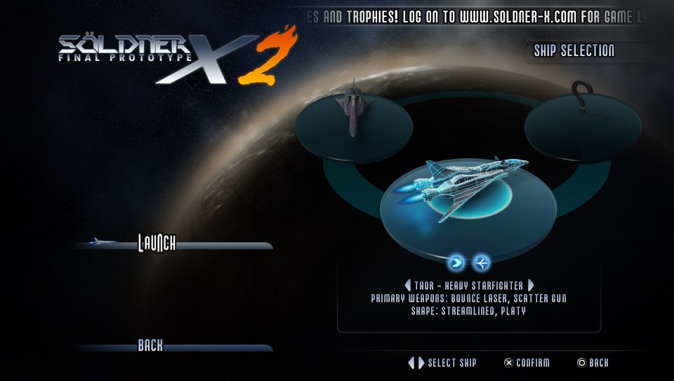 Söldner-X 2: Final Prototype Screenshots