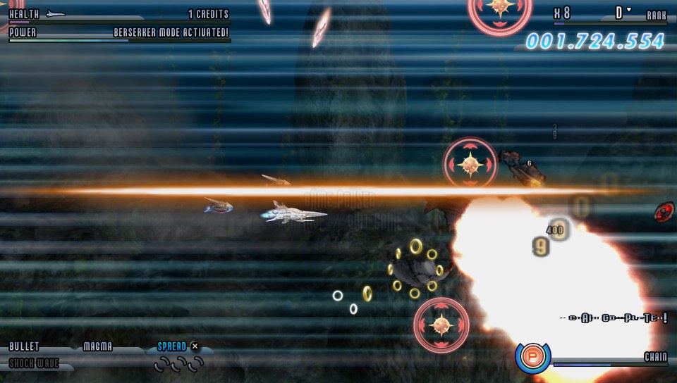 Söldner-X 2: Final Prototype Screenshots