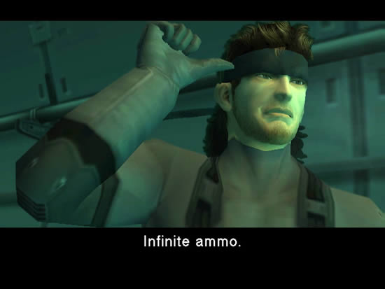 Bandana = Infinite Ammo